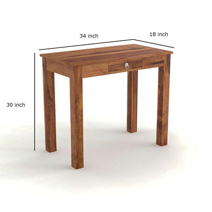 Rukmaajeee Solid Sheesham Wood Study Table | Laptop, Computer &