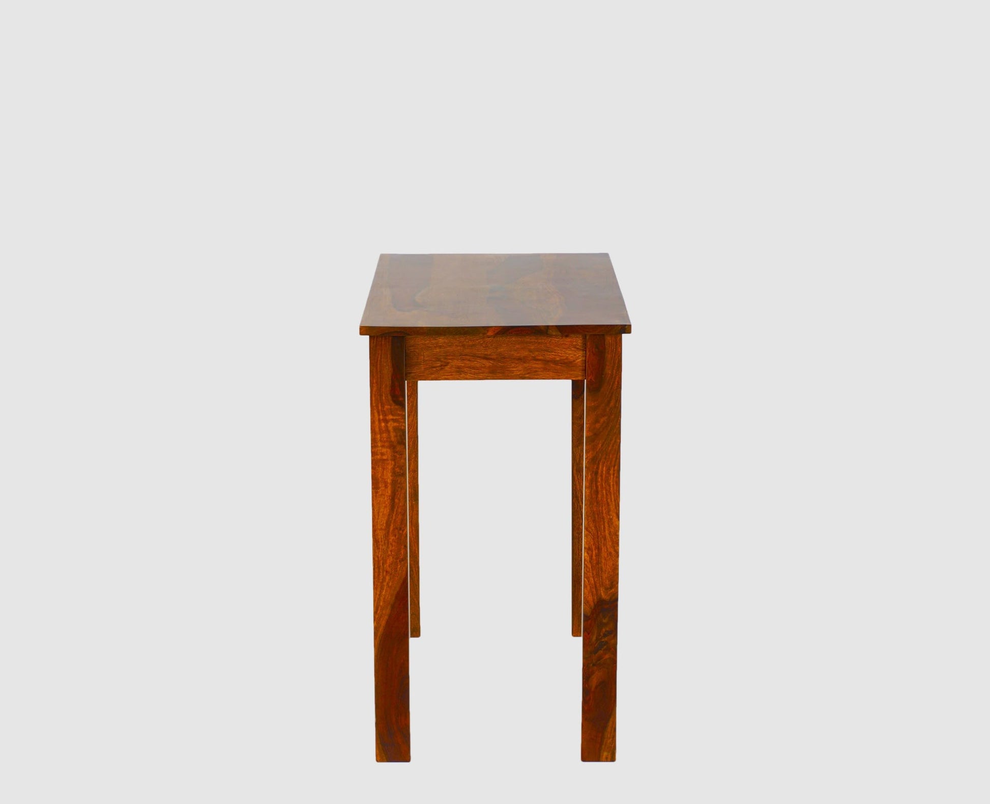 Rukmaajeee Sheesham Wood One Drawer Study Table | Wooden Laptop &