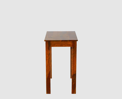Rukmaajeee Sheesham Wood One Drawer Study Table | Wooden Laptop &