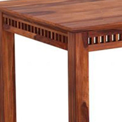 Rukmaajeee Sheesham Wood 6 Seater Dining Table Only for Dining Room