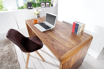 Rukmaajeee Solid Sheesham Wood Office Table | Multipurpose Work from