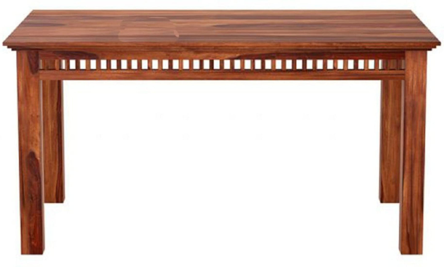 Rukmaajeee Sheesham Wood 6 Seater Dining Table Only for Dining Room