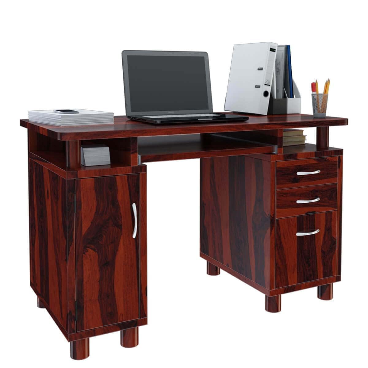 Rukmaajeee Solid Sheesham Wood Study Table | Laptop, Computer &