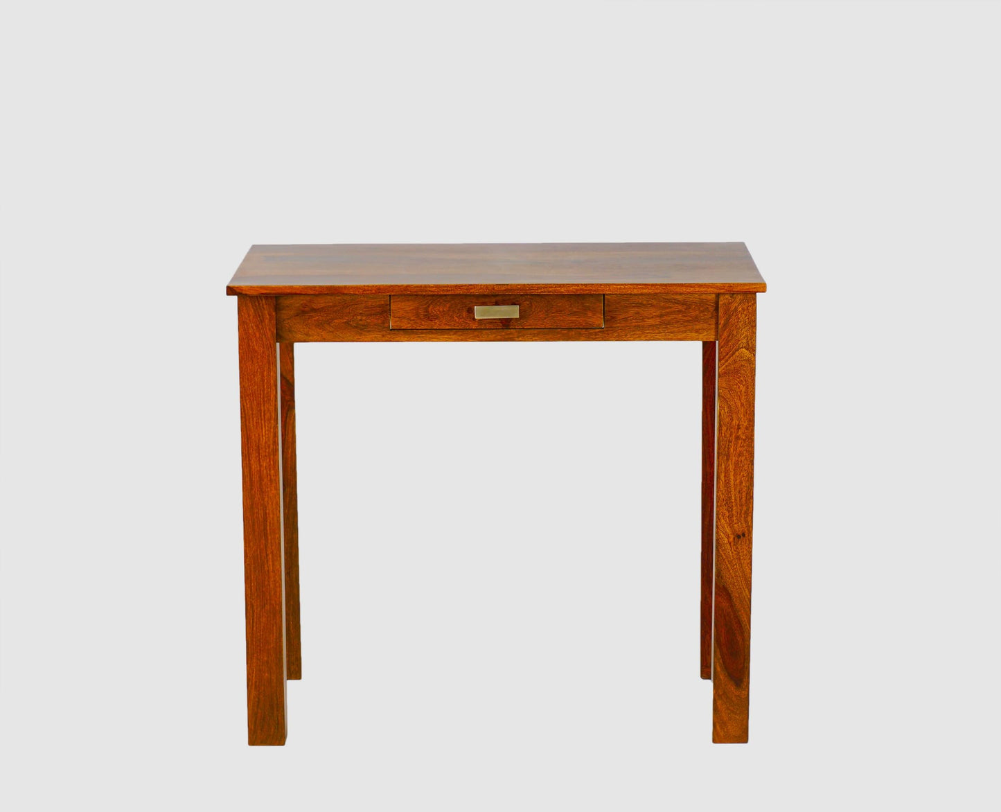 Rukmaajeee Sheesham Wood One Drawer Study Table | Wooden Laptop &