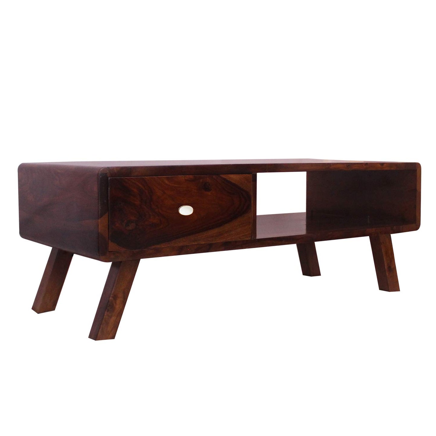 Rukmaajee Furniture One Drawer & One Box Robotic T.V. Cabinet in