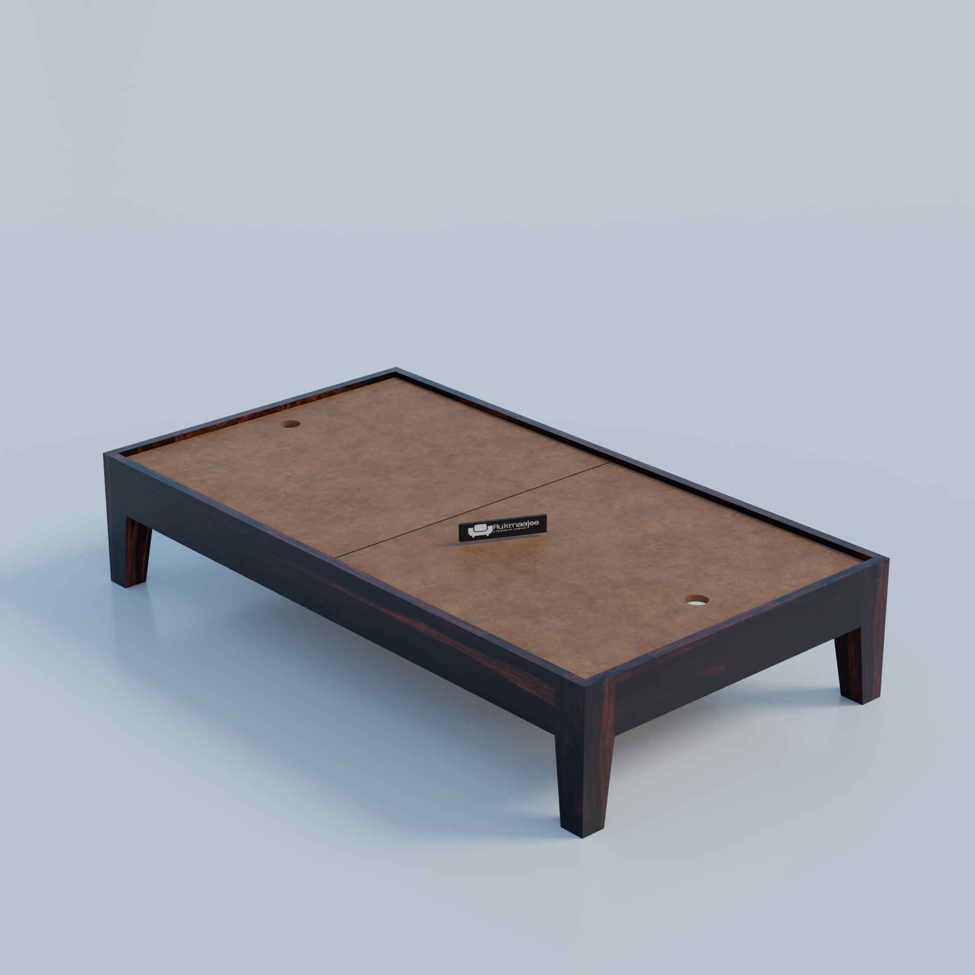 Rukmaajee Solid Wood Divan Bed for Living Room, Divan Single Durable &