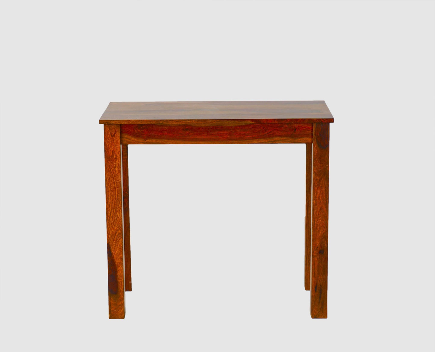 Rukmaajeee Sheesham Wood One Drawer Study Table | Wooden Laptop &