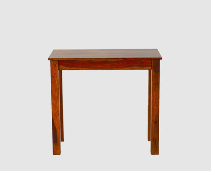 Rukmaajeee Sheesham Wood One Drawer Study Table | Wooden Laptop &