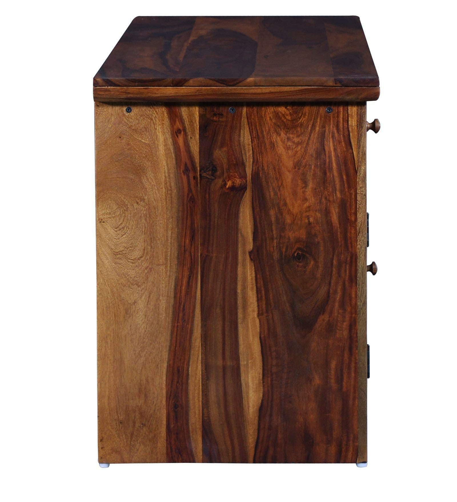 Rukmaajeee Solid Sheesham Wood Study Table | Wooden Laptop Desk &