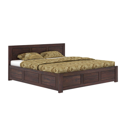 Rukmaajeee Solid Sheesham Wood Bed | Wooden Double Cot Palang for