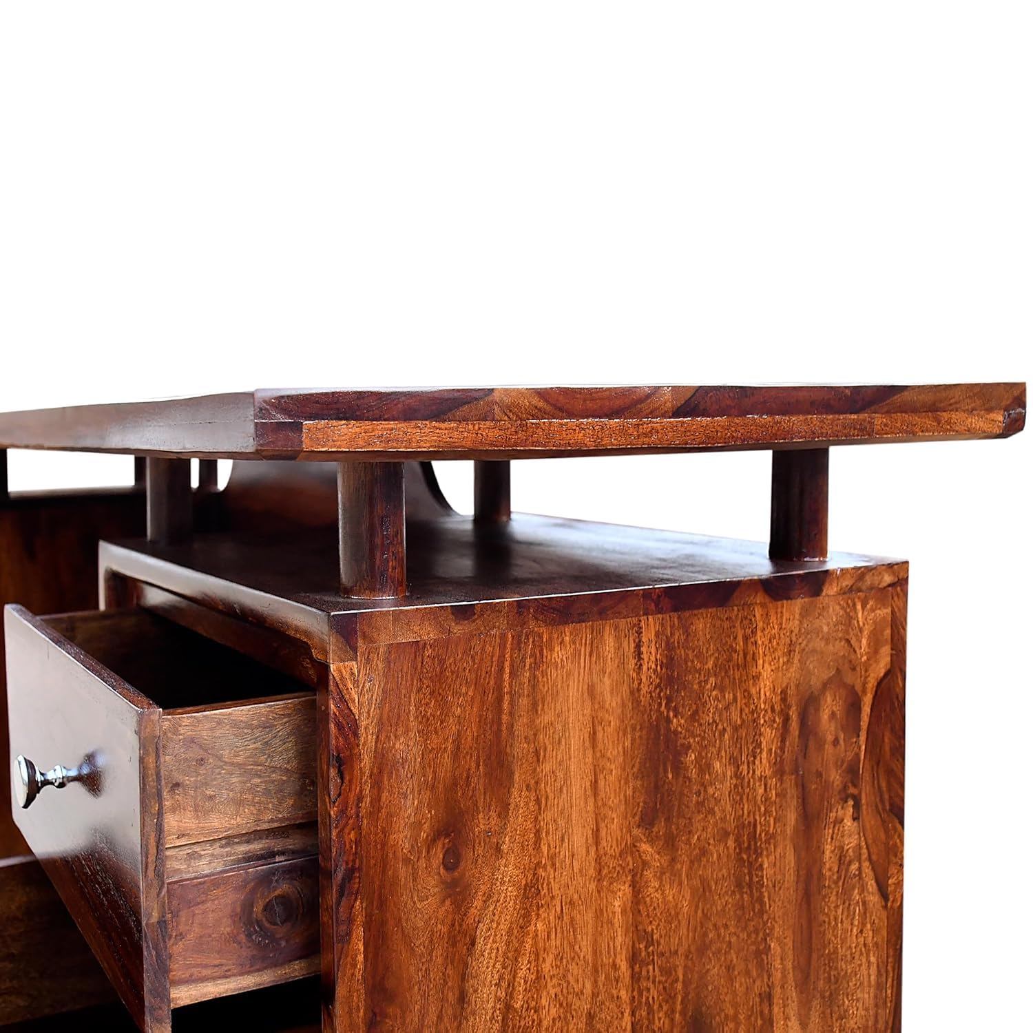 Rukmaajeee Solid Sheesham Wood Study Table | Laptop, Computer &