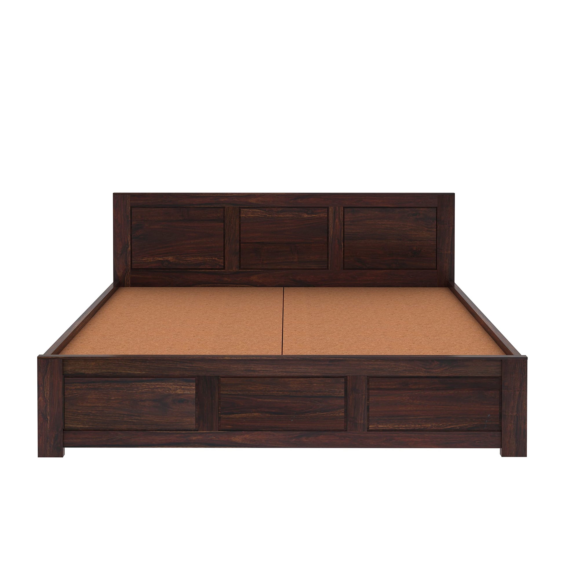 Rukmaajeee Solid Sheesham Wood Bed | Wooden Double Cot Palang for