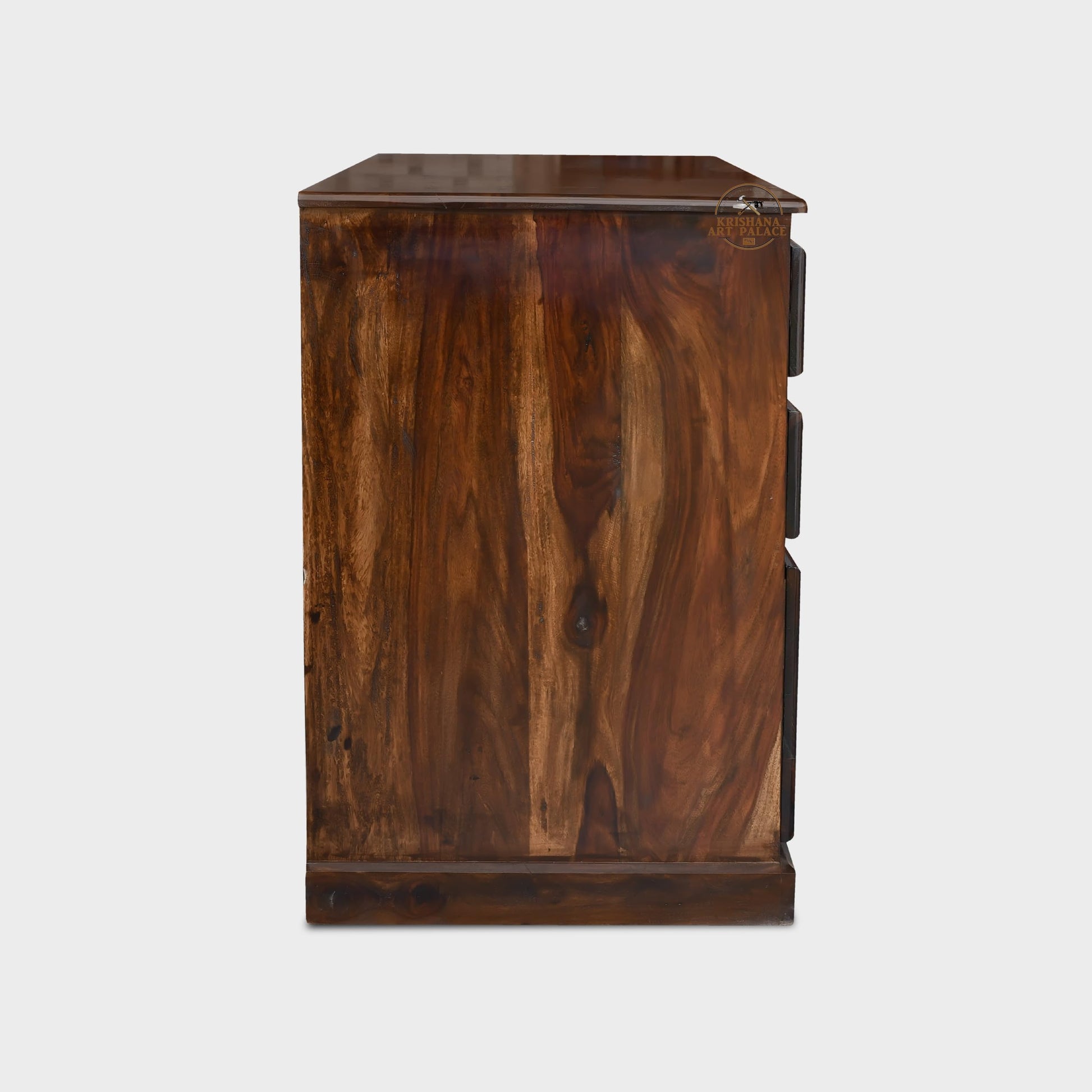 Rukmaajeee Sheesham Wood Large Student Study Table with 6 Drawers