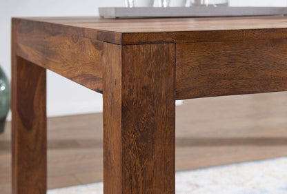 Rukmaajeee 6-Seater Rectangular Dining Table | Solid Sheesham Wood