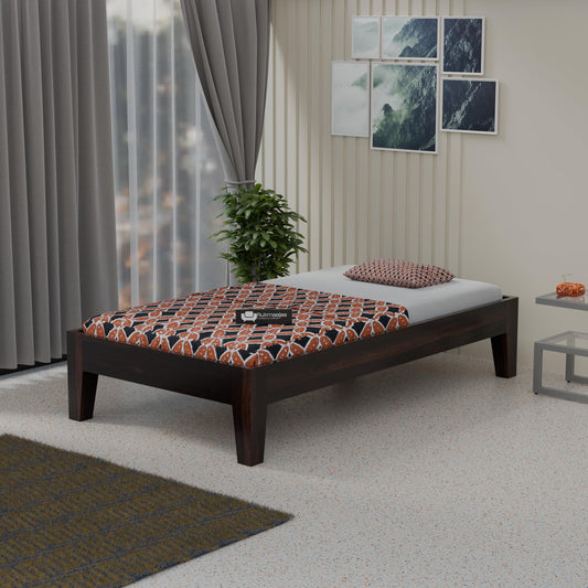 Rukmaajee Solid Wood Divan Bed for Living Room, Divan Single Durable &