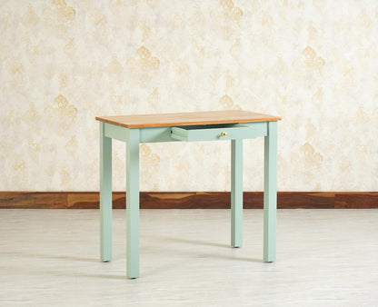 Rukmaajeee Sheesham Wood One Drawer Study Table | Wooden Laptop &