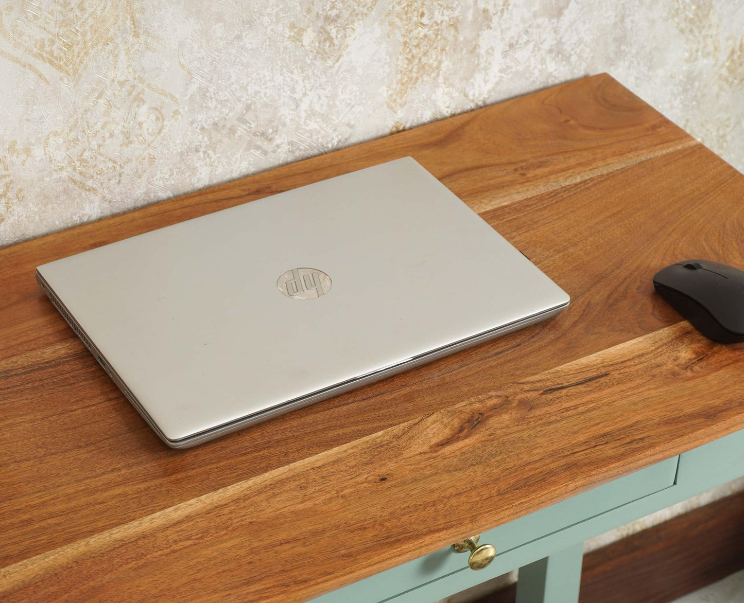 Rukmaajeee Sheesham Wood One Drawer Study Table | Wooden Laptop &
