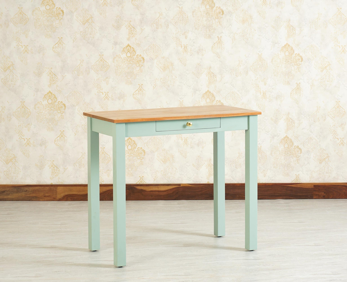 Rukmaajeee Sheesham Wood One Drawer Study Table | Wooden Laptop &