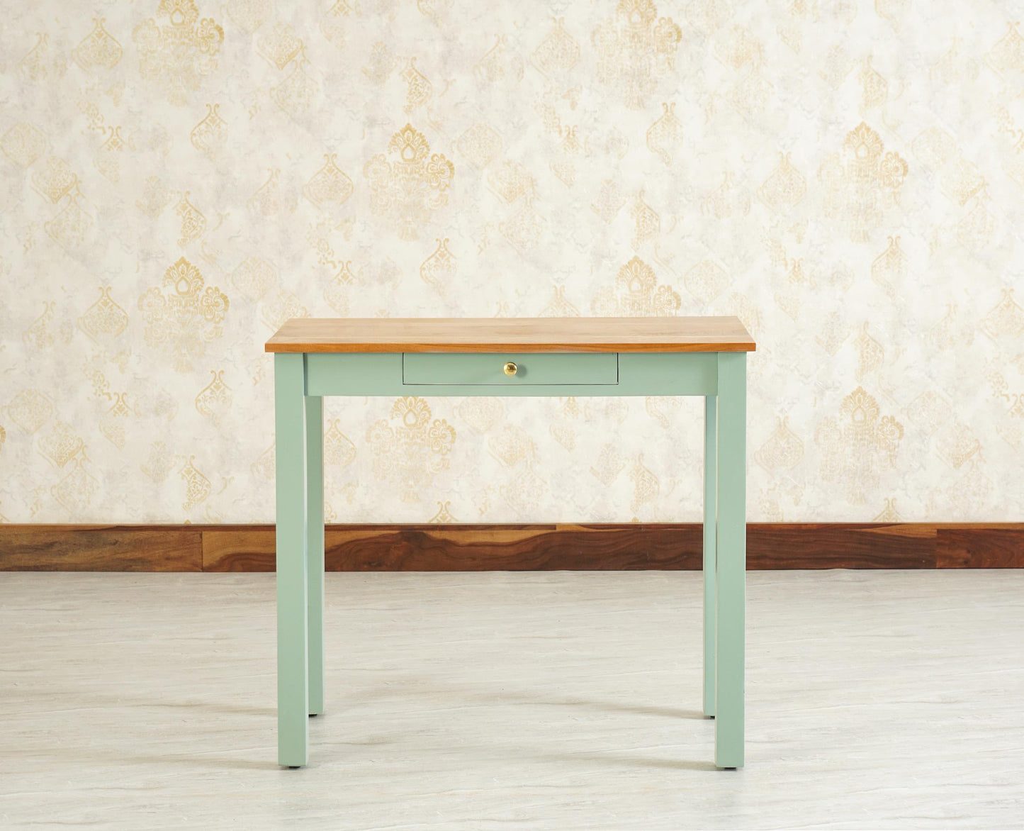 Rukmaajeee Sheesham Wood One Drawer Study Table | Wooden Laptop &